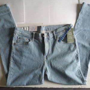 H&M Men's Medium Blue Skinny Stretch Coupe Moulante Jeans Size W38 L32 NWT